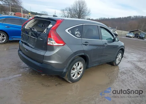 2013 Honda Cr-V Ex-L from USA, damaged, VIN 2HKRM3H74DH506843